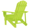 furnicato Gartenstuhl Adirondack Massivholz Grün Bild 4