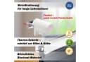 DomDeco Thermo Wabenplissee Schwarz Verdunkelung ohne Bohren Bild 4
