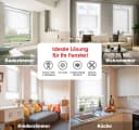 DomDeco Wabenplissee Premium - Ohne Bohren, Klemmfix Bild 3