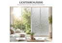 Nomiro Fensterfolie Sichtschutz Streifen 9cm silber selbstklebend Bild 5