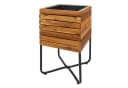 PROREGAL® Pflanzkasten Braun Akazienholz Outdoor Bild 1