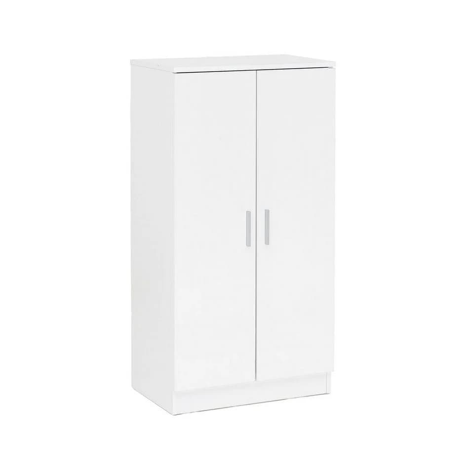 furnicato Schuhschrank 7 Ebenen Weiß mit Ablagefläche - Bild 2