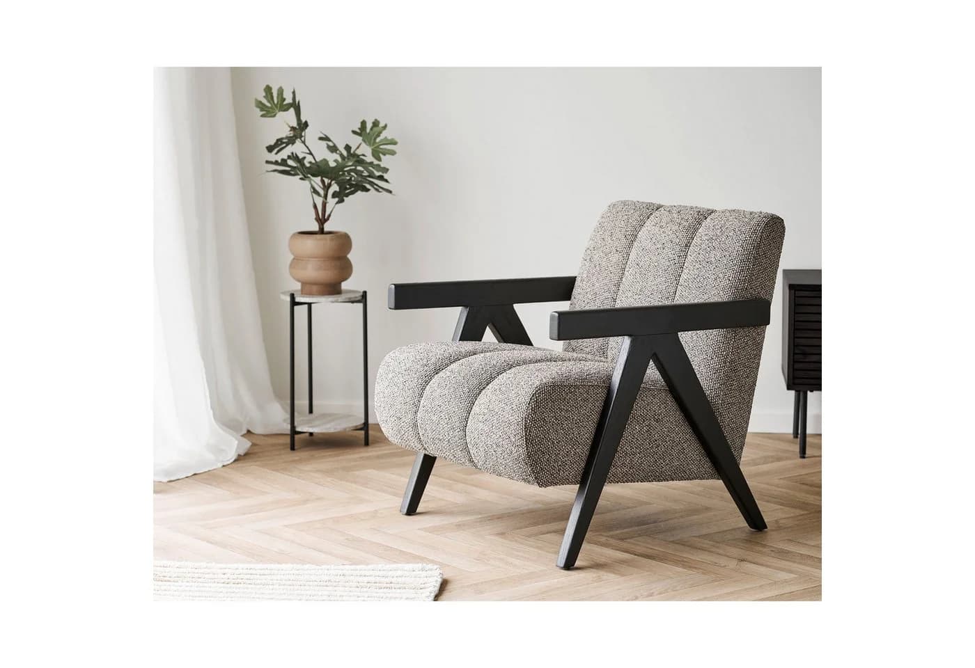 tinkaro Blumentopf Keramik Braun Rund - Bild 4