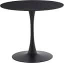 OTTO home Esstisch Freya Runder Tisch 90cm Sinterstein Schwarz Bild 2