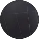 OTTO home Esstisch Freya Runder Tisch 90cm Sinterstein Schwarz Bild 4