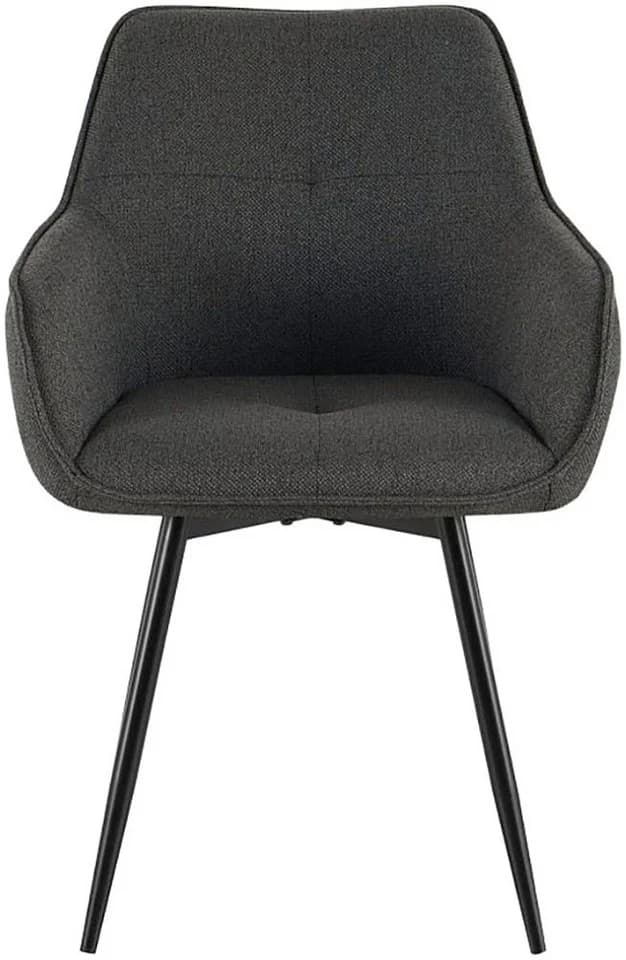 OTTO home Esszimmerstuhl Azura 2er-Set Grau Webstoff Drehfunktion - Bild 4