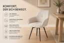 OTTO home Esszimmerstuhl Azura 2er-Set Webstoff Bild 3