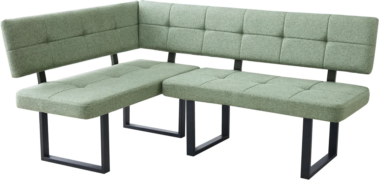 Eckbank Alabama Salbei Schwarz Otto Home