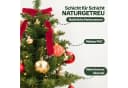Lindenstein Künstlicher Mini-Weihnachtsbaum 60 cm mit LED-Beleuchtung und Deko Bild 3