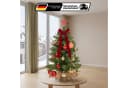 Lindenstern Mini-Weihnachtsbaum 60 cm mit LED-Licht & Deko Nordmann-Optik Bild 2