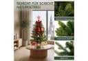 Lindenstern Mini-Weihnachtsbaum 60 cm mit LED-Licht & Deko Nordmann-Optik Bild 3