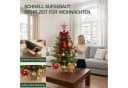 Lindenstern Mini-Weihnachtsbaum 60 cm mit LED-Licht & Deko Nordmann-Optik Bild 5