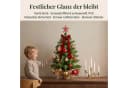 Lindenstein Künstlicher Mini-Weihnachtsbaum 60 cm PVC mit Holzständer Bild 4