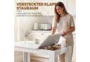 HOMCOM Esstisch mit Stauraum Weiß Bild 5