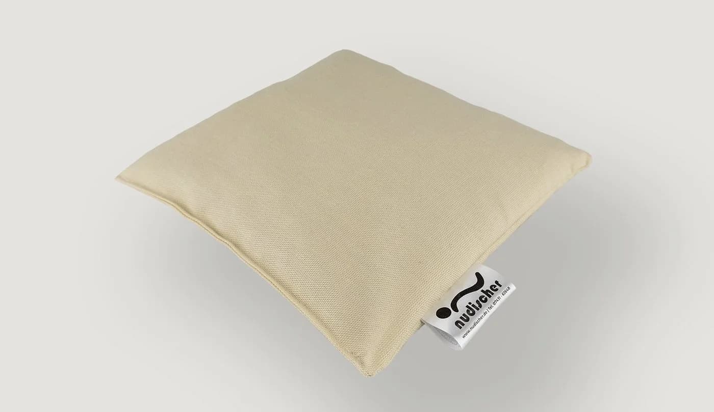 nudischer URI Kirschkernkissen Beige