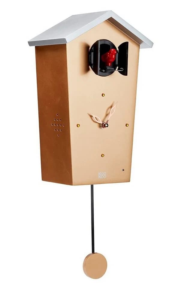 KOOKOO Pendelwanduhr BirdHouse Modernes Design - Bild 2