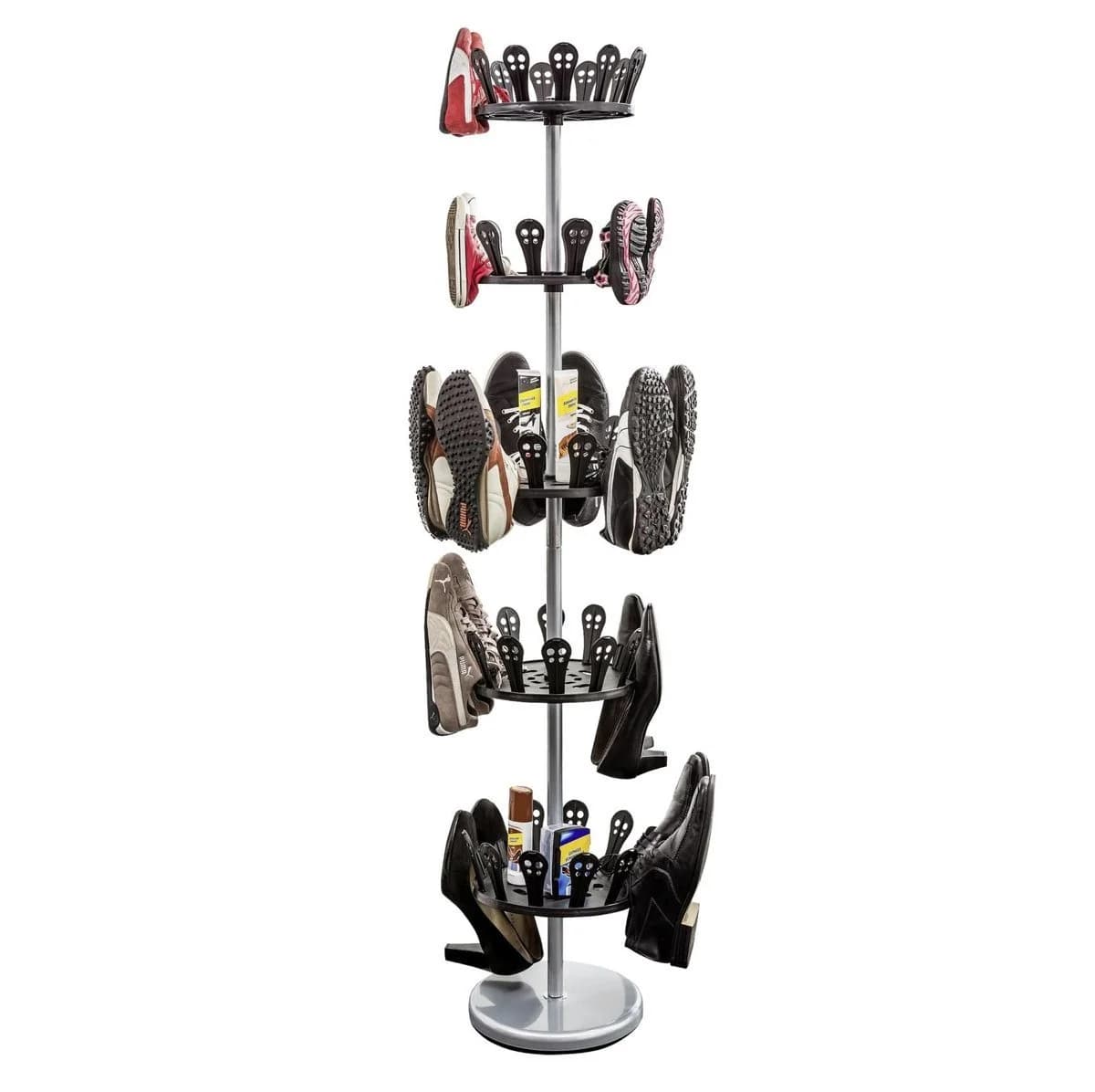 Maximex Schuhregal Grau Edelstahl - Bild 2
