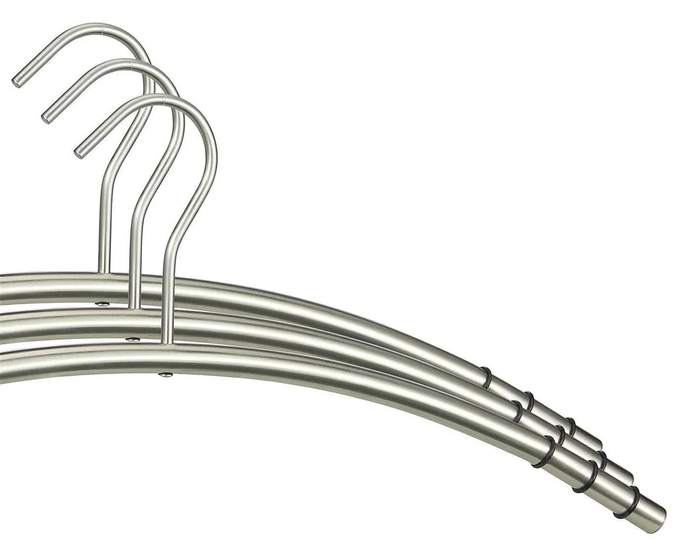 Szagato Kleiderbügel 6-tlg. Edelstahl Silber - Bild 3