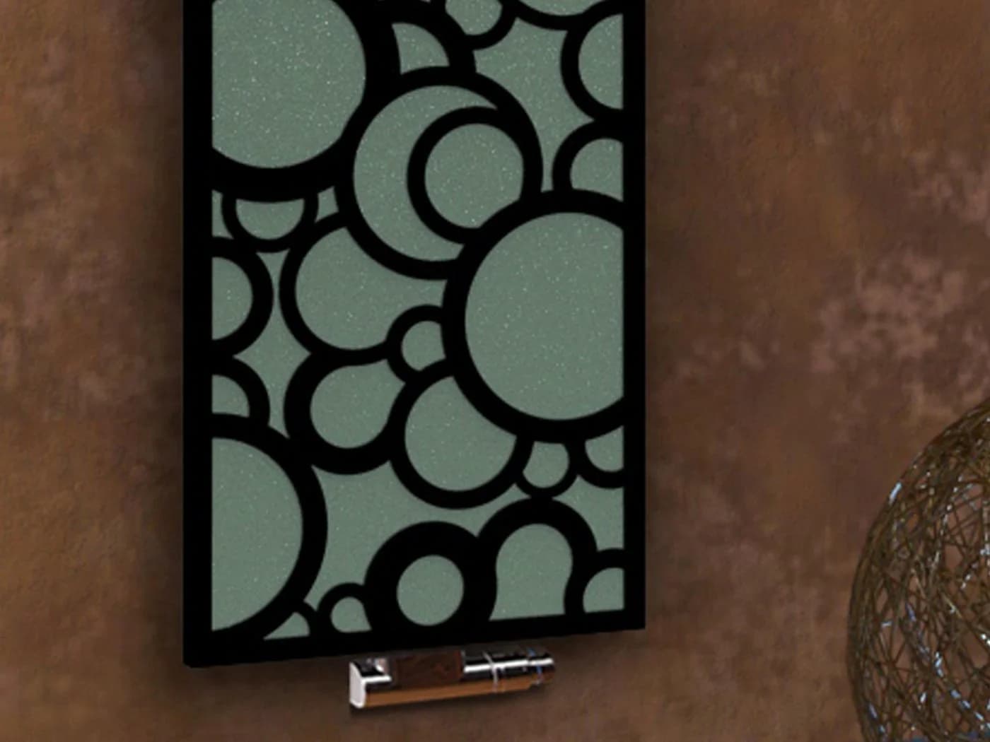Szagato Badheizkörper Design Kreta 3 180x47cm Anthrazit/Schwarz - Bild 4