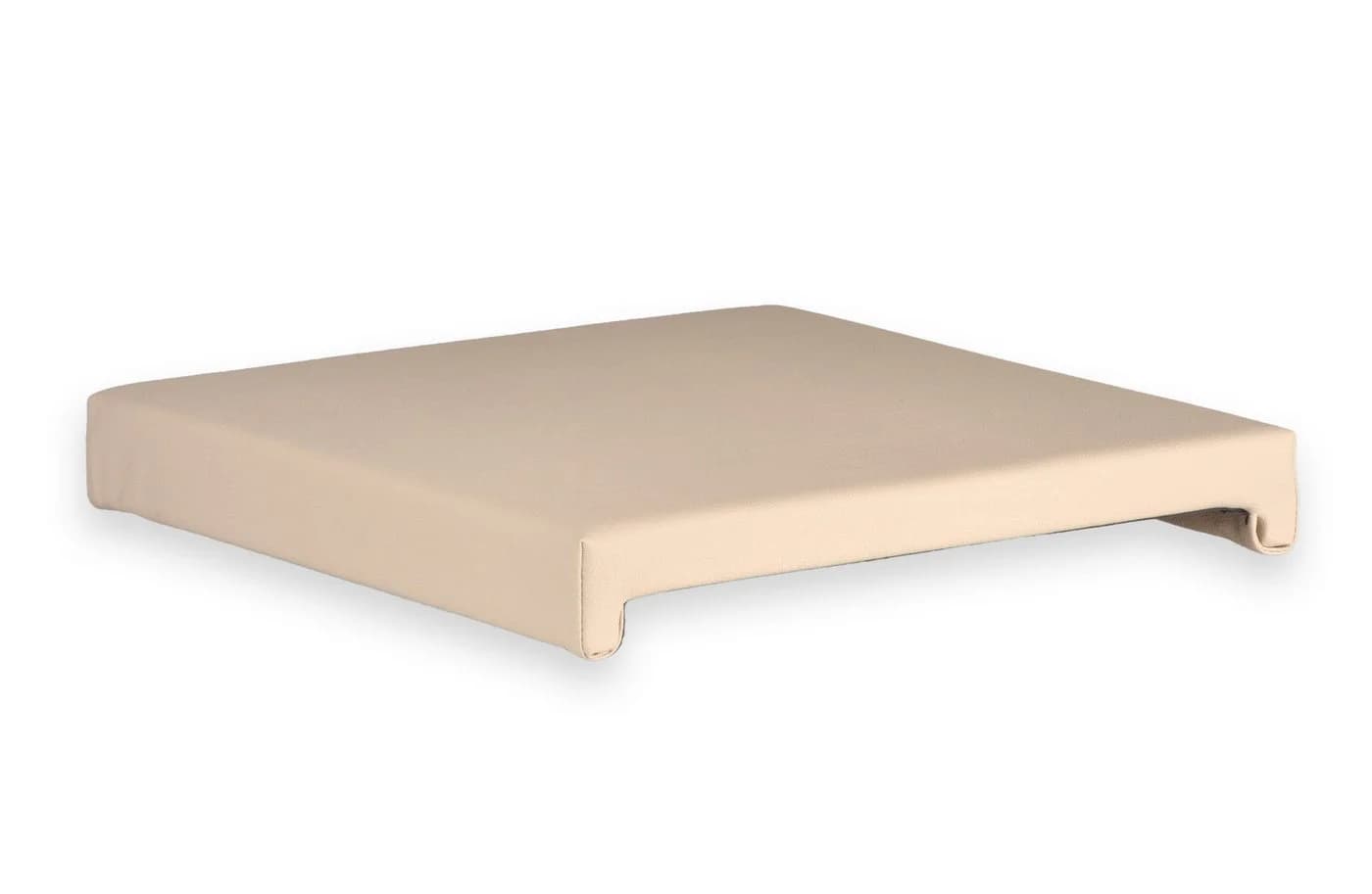 Lycce Klemmkissen Bankauflage Beige Kunstleder - Bild 5