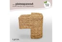 Lycce Treppenkorb Wasserhyazinthe Natur mit Griff 20L Bild 5