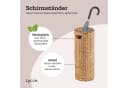 Lycce Schirmständer aus Wasserhyazinthen-Geflecht Bild 1