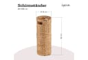 Lycce Schirmständer aus Wasserhyazinthen-Geflecht Bild 3