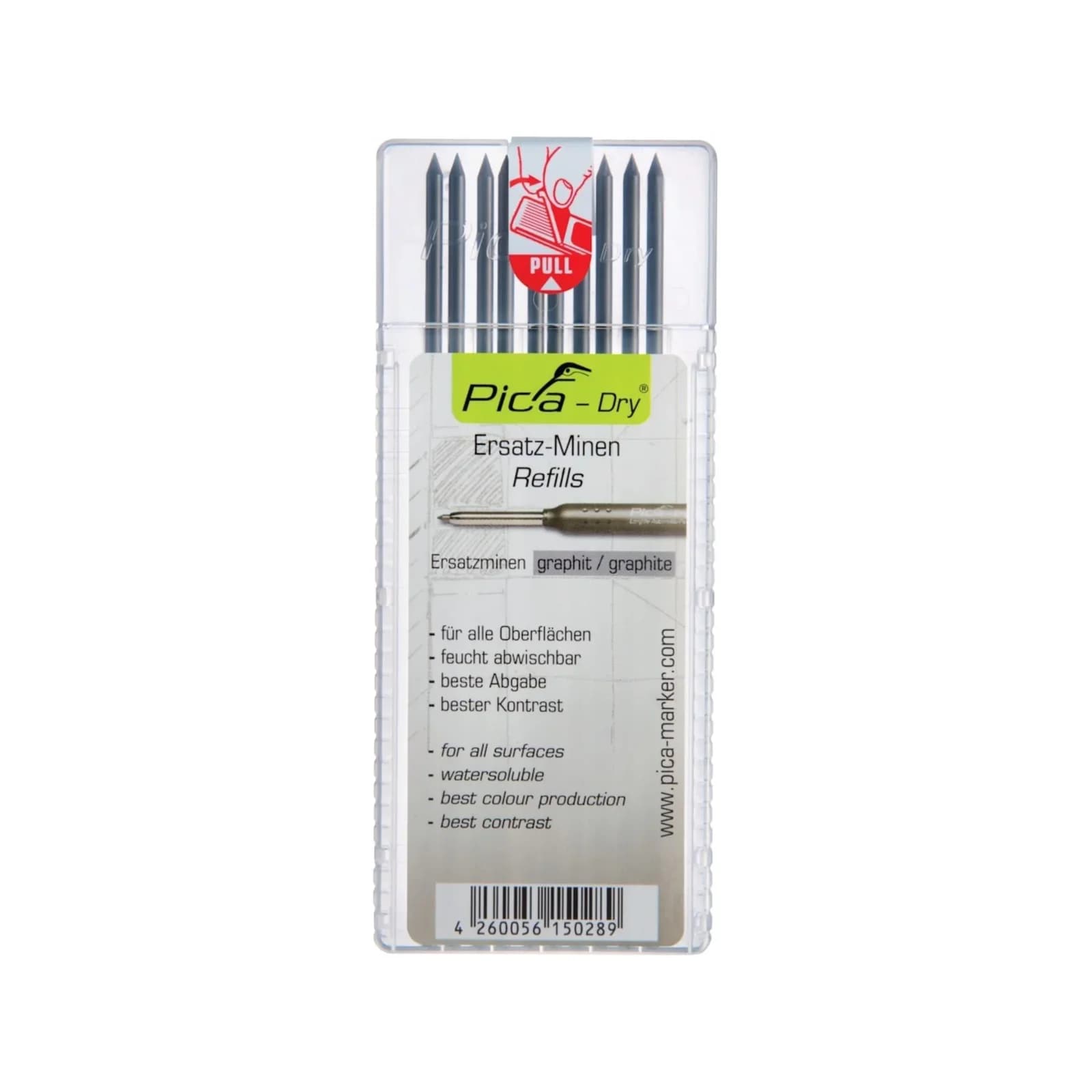 Pica Ersa Minenset 10 tlg. Graphit Dry 4030