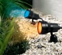 TRANGO LED Gartenstrahler 2-flammig IP44 Schwarz GU10 Bild 4