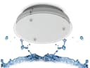 TRANGO LED Deckenleuchte Dimmfunktion 3-Stufen IP44 Badleuchte Kristalleffekt Glas Bild 2