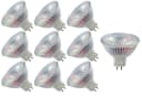 TRANGO LED-Leuchtmittel MR16 10er Set 3W 3000K Warmweiß 12V Bild 2