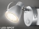 TRANGO LED Nachtlicht mit Bewegungsmelder Silber Steckdosenlampe Bild 4