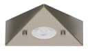 TRANGO LED Unterbauleuchte Edelstahl 3000K warmweiß Bild 1