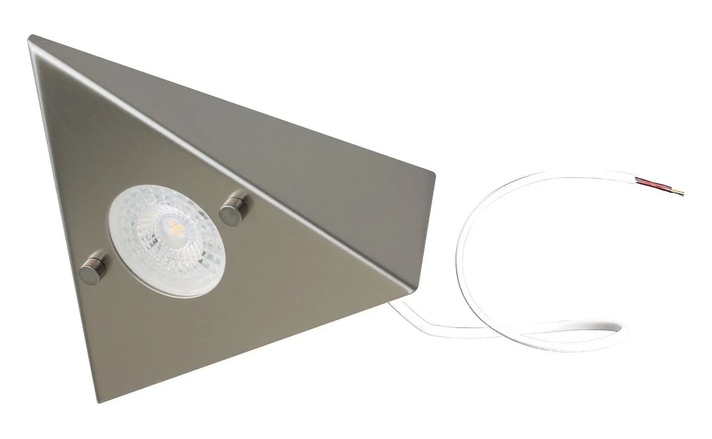 TRANGO LED Unterbauleuchte Edelstahl 3000K warmweiß - Bild 2