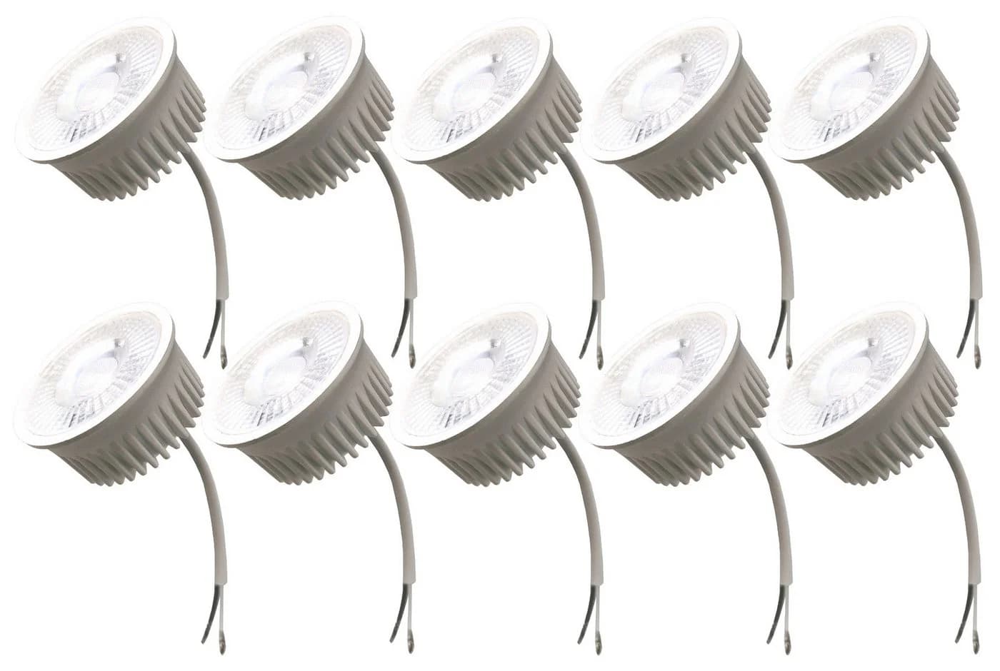 TRANGO LED-Leuchtmittel 10er Pack Ultra Flach 3000K Warmweiß 5.0 Watt - Bild 2
