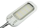 TRANGO LED Klemmleuchte SUSI Chrom-Weiß Schreibtischlampe Bild 1