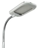 TRANGO LED Klemmleuchte SUSI Chrom-Weiß Schreibtischlampe Bild 3