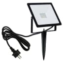 TRANGO LED Gartenstrahler 30W Schwarz Warmweiß IP65 Bild 2