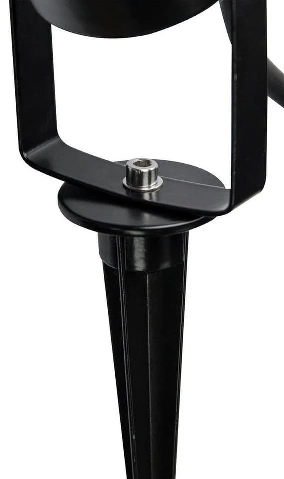 TRANGO LED Gartenstrahler 2-flammig IP65 Schwarz Aluminium - Bild 5