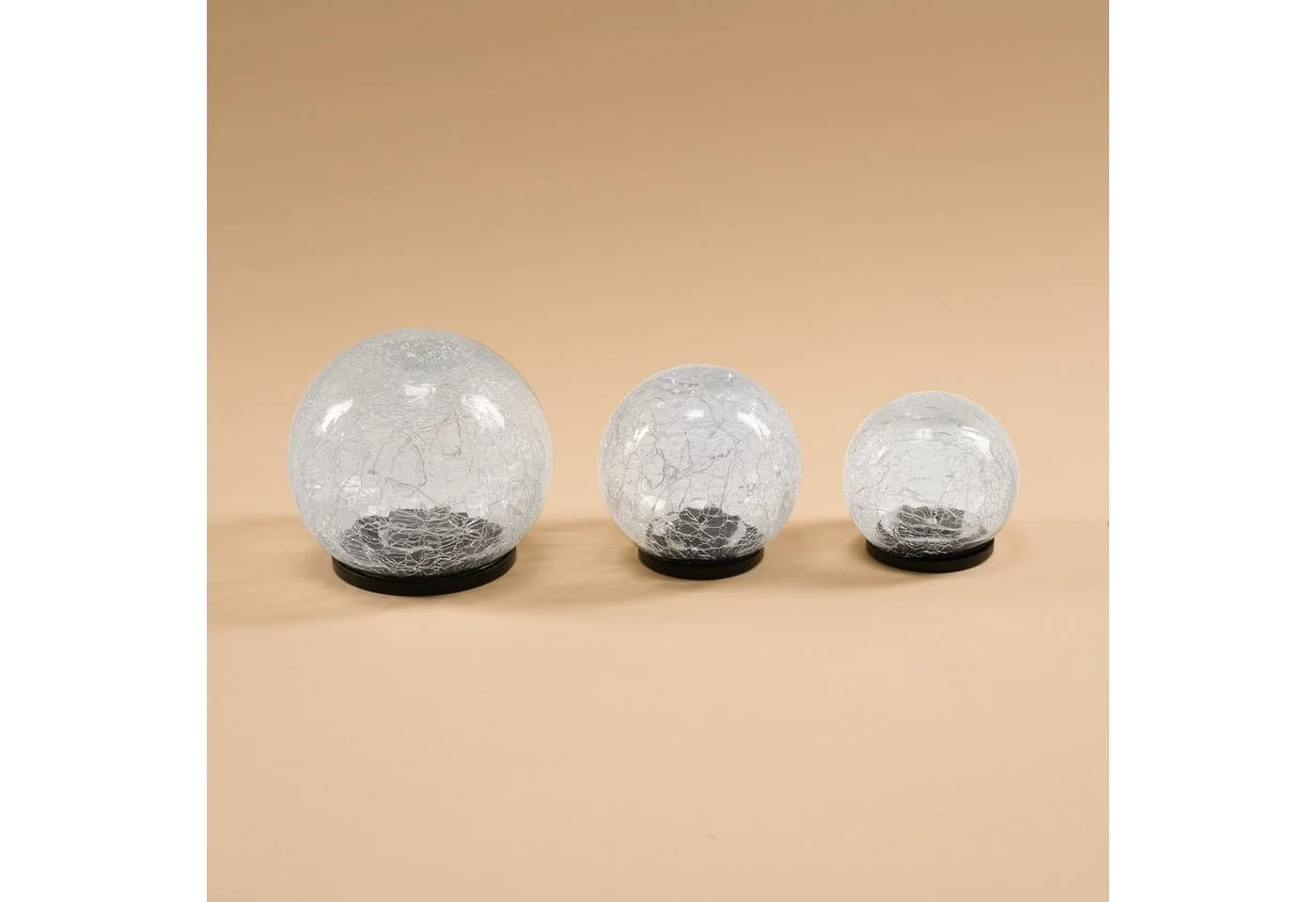 esotec LED Kugelleuchte Echtglas Leuchtkugeln Golden Balls - Bild 5