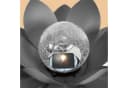 esotec Solar Lotusblüte 2er Set Grau LED warmweiß Bild 5