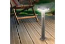 esotec LED Solarleuchte LENA Edelstahl PIR Standleuchte 4000K Bild 2