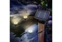 esotec LED Teichleuchte 3er Set Solar Unterwasserleuchten Splash 3000K warmweiß 20lm Bild 1