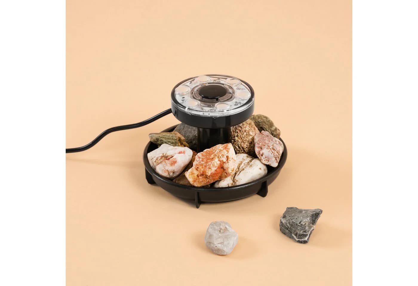 esotec LED Teichleuchte 3er Set Solar Unterwasserleuchten Splash 3000K warmweiß 20lm - Bild 5