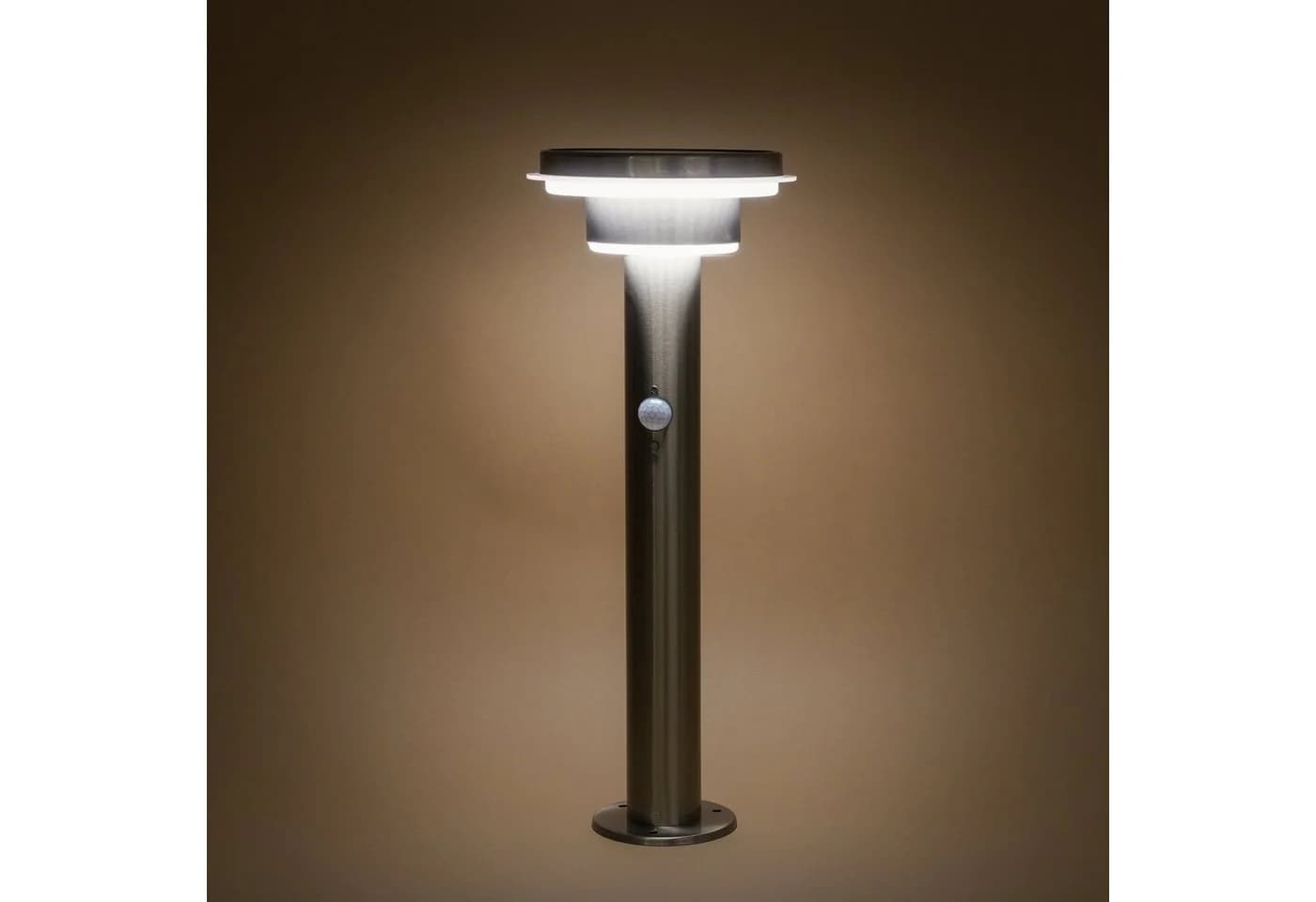 esotec LED Solarleuchte PIR Edelstahl Standleuchte Tini 45cm 40 LEDs Outdoor - Bild 3