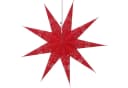 Guru-Shop Faltbarer Advents Leucht Papierstern 40 cm Rot Bild 5