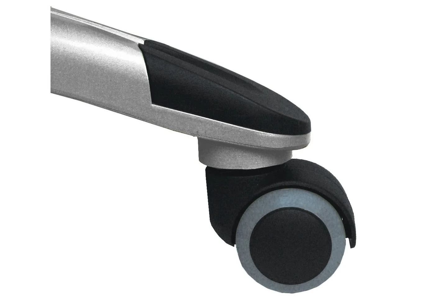 Duo Collection Stuhlrolle Schwarz 5er Set Möbelrollen