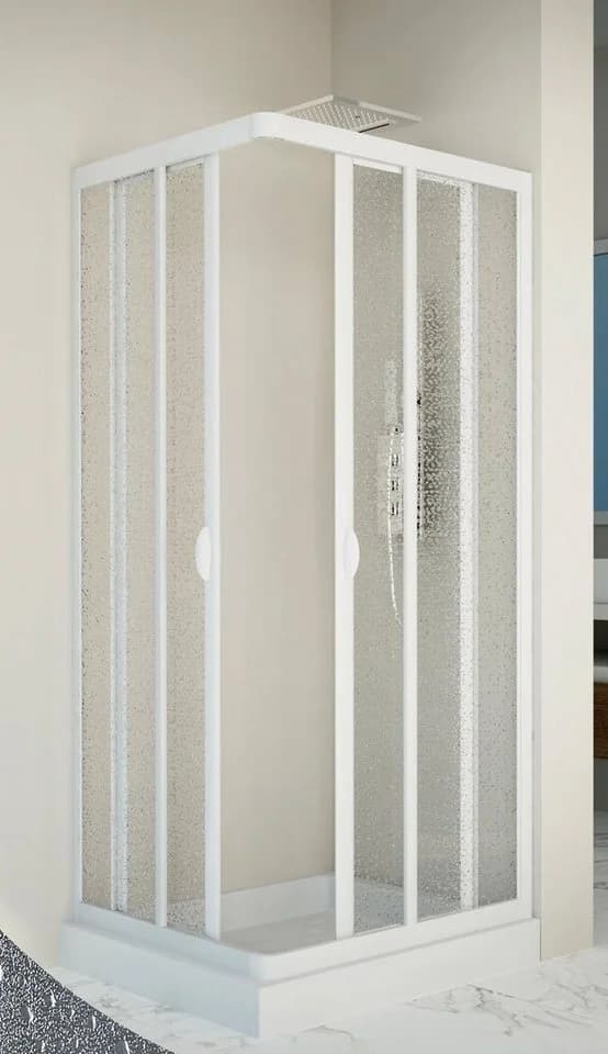 Forte Eckdusche Vela 80x80 cm Acrylglas - Bild 2