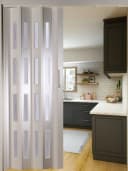 Forte Falttür Luciana Weiß 4 Fenster Nischentür Bild 3