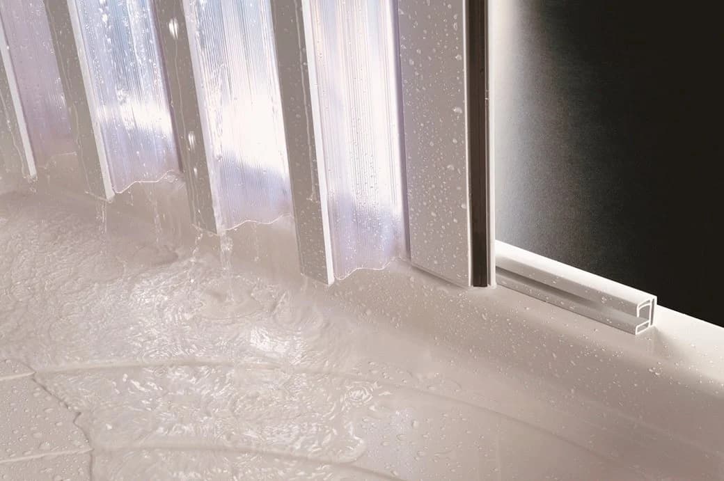 FORTE Nischenduschtür Rimini Faltsystem Transparent - Bild 5